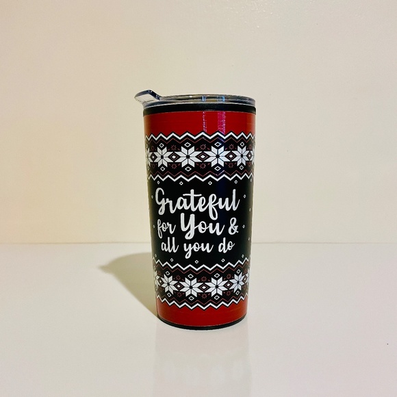Scrabble Letter P Mug and Holiday Christmas Sweater Design Travel Mug Bundle - Picture 8 of 11